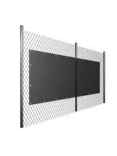 Tennisblende Klassiker | 6 x 2 Meter | unbedruckt