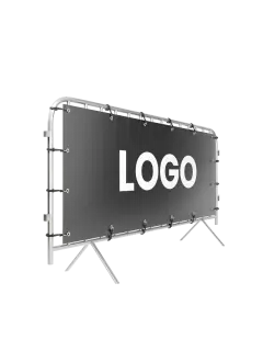 Absperrgitter Banner | individuelle Größe | einseitig bedruckt