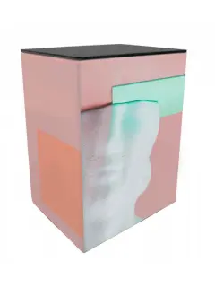 Messetheke MODULATE | B 80 cm x H 101,5 cm x T 60 cm | einseitig bedruckt