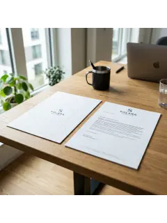 Briefpapier | DIN A4 | einseitig oder beidseitig bedruckt