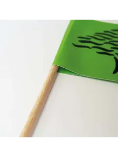 Zahnstocher mit Fähnchen | ca. 7 cm | beidseitig bedruckt