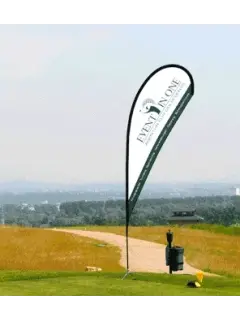 Beachflag Drop | Small (210 cm) | einseitig oder beidseitig bedruckt