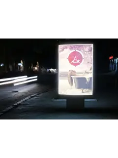 Backlightfolie mit freier Größe