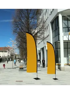 Beachflag Wind | Extra Small (215 cm) | einseitig oder beidseitig bedruckt