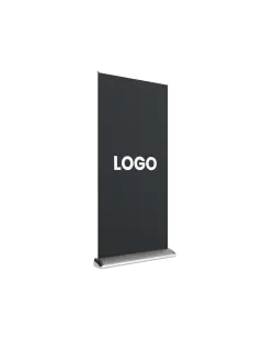 Roll-Up Deluxe | B 85 cm x H 153-200 cm | einseitig bedruckt