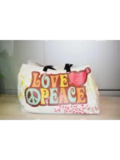 Canvas Tragetasche mit Druck