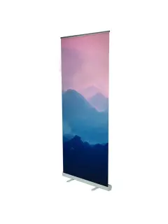 Roll-Up Budget | B 60 cm x H 200 cm | einseitig bedruckt