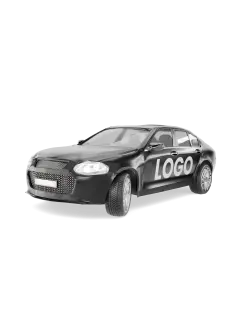 2D Fahrzeug-Aufkleber