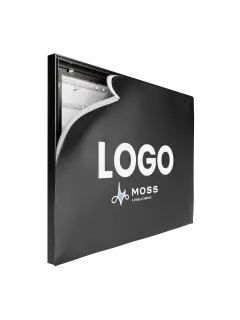 Moss Textil Drucke Auflicht mit Keder (Dekotex)