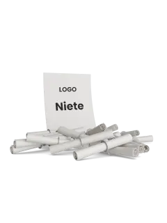Röllchenlose Nieten im Beutel