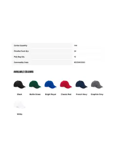 Basecap Basic Ultimativ 6 Panel Cap