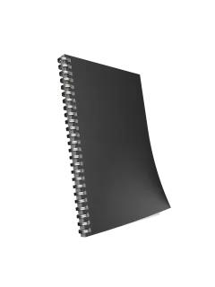 Abschlussarbeit | Metall-Spiralbindung | unbedrucktes Cover