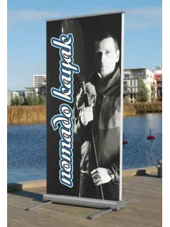 Roll-Up Outdoor | B 85 cm x H 200 cm | beidseitig bedruckt