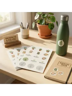 PVC-freie Stickerbogen