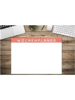Schreibtischunterlage | DIN A3 | bedruckt