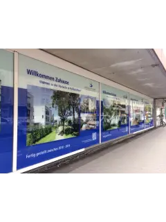 Outdoor Aufkleber - weiß und transparent