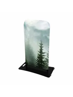 Kundenstopper ZIPP 80 × 117,4 cm | mit Druck